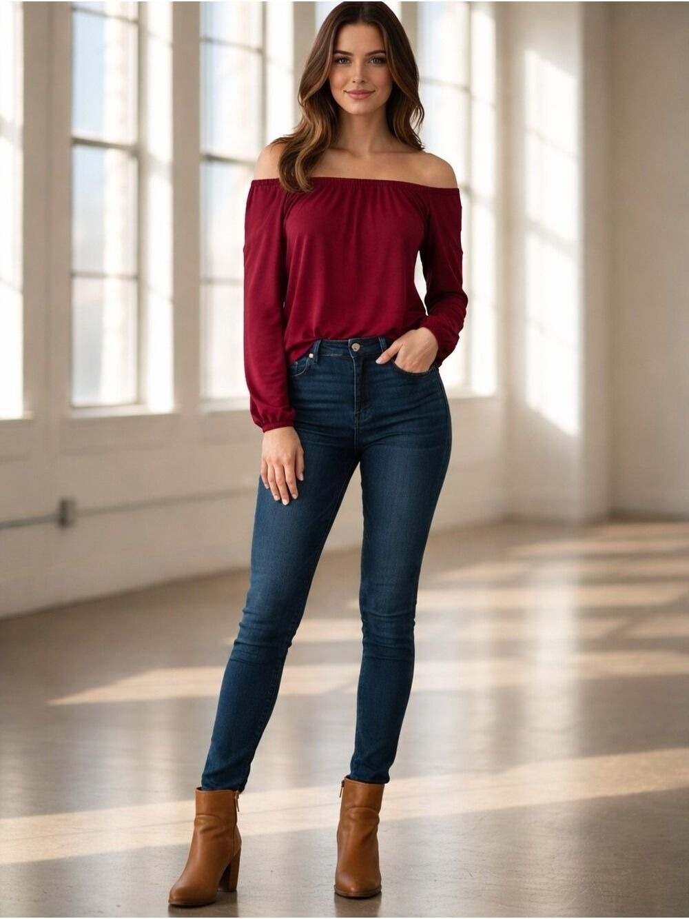 Ezbelle Off The Shoulder Blouse XXL NWT
